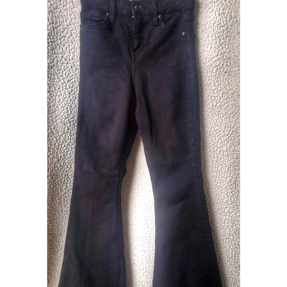 Super Black Jaime Flare High Rise Jeans - Picture 1 of 4